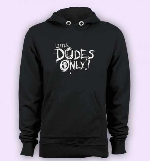 Hoodie pullover black-Little Dudes Only