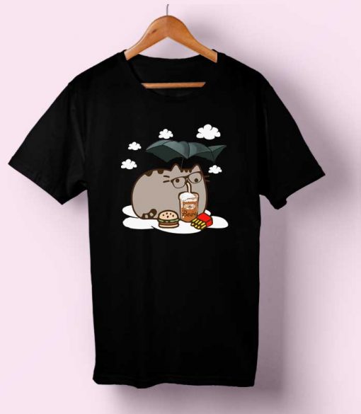 Lazy Cat Drink Bear T-shirt