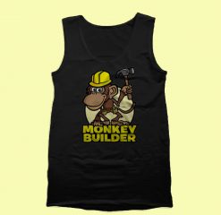 Monkey Builder Tank Top Mens Tank Top Womens