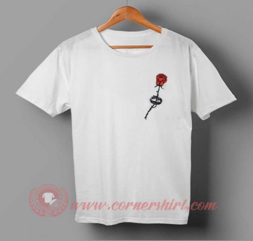 Red Rose black Thorn T-shirt