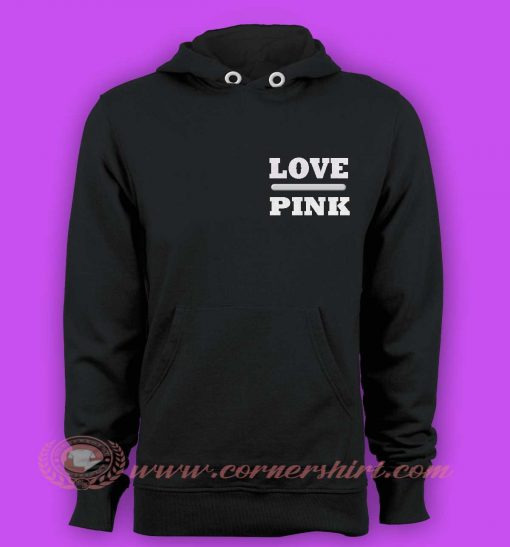 Hoodie pullover - Love Pink