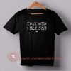 Fuck You Japanese Word T-shirt