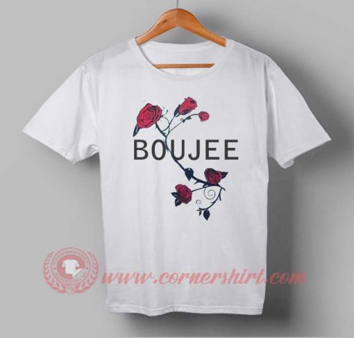 Red Rose Boujee T shirt