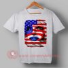 USA Face Flag Independence Day T shirt