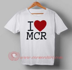 I Love Manchester T shirt