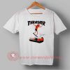 Buy T shirt Thrasher Coffin Logo Unisex For Men and Women T shirt