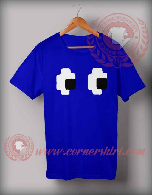 Blue Pacman T shirt