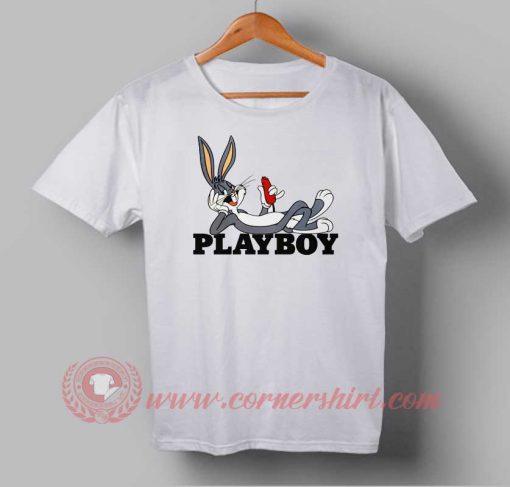 Playboy Funny Bunny Custom Design T shirts