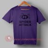 Spider Attack Custom Design T shirts