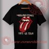 The Rolling Stones 1975 US Tour T shirts