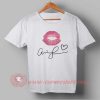 Buy T shirt Ariana Grande Signature T shirt For Men and Women