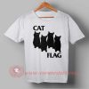 Cat Flag Custom Design T shirts