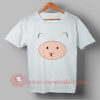 Adventure Time Cute Finn Custom Design T shirts