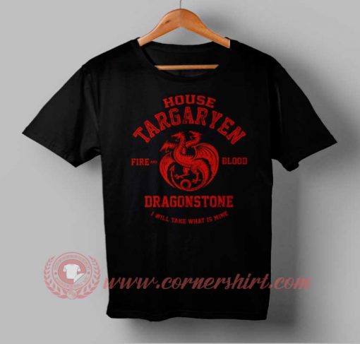 House Targaryen Dragon Stone Custom Design T shirts