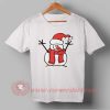 Snow boy Santa Custom Design T shirts