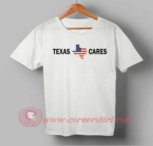 Texas Cares T shirt