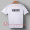 Teenage Riot Custom Design T shirts