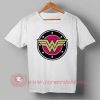 Wonder Woman Logo Custom Design T shirts