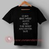 Arya Stark Quotes Custom Design T shirts
