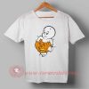 Casper Pumpkin Halloween T shirt