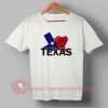 Texas Map T shirt