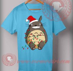 Santa Totoro T shirt Funny Christmas Gifts For Friends