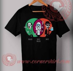 Cheap Custom Made Handsome Zombie Halloween Shirts For Adults