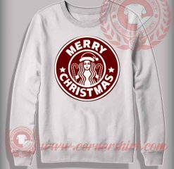 Star Bucks Christmas Sweatshirt Funny Christmas Gifts For Friends