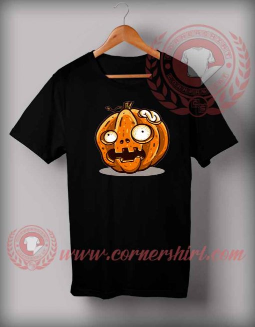 Zombie Pumpkin T shirt