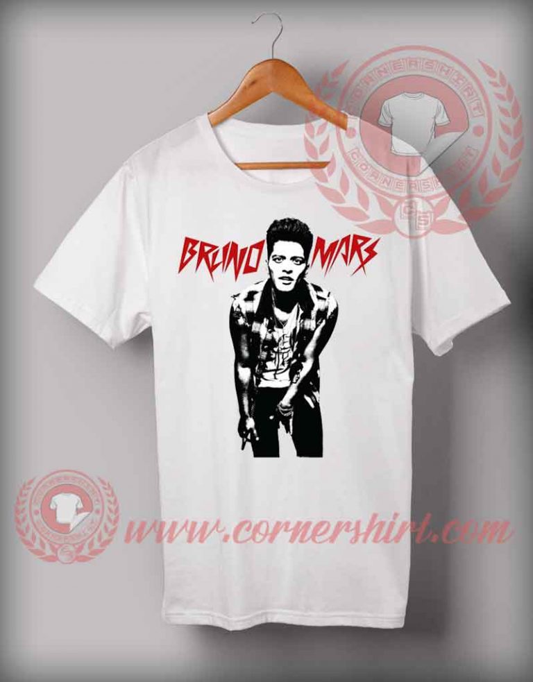 Cheap Custom Made Bruno Mars T Shirts On Sale By Cornershirt.com