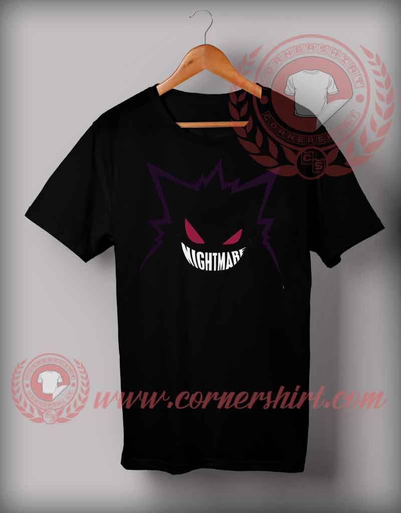 Nightmare Ghost T shirt, Halloween Shirts For Adults | cornershirt.com