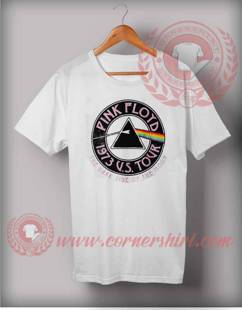 Pink Floyd 1973 US Tour T shirt, Custom Design T shirts | Cornershirt.com