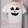 Eyelashes Pumpkin T shirt