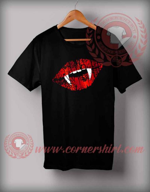Vampire Fangs Halloween T shirt