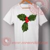 Christmas Holly T shirt