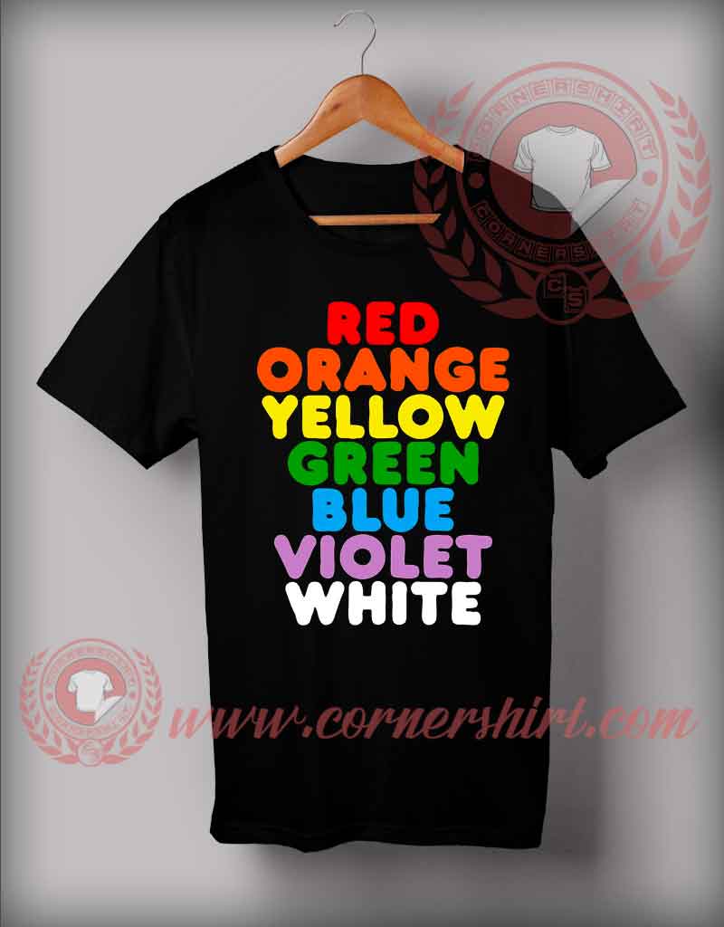 The Color Of LGBT T shirt - On Sale By Cornershirt.com