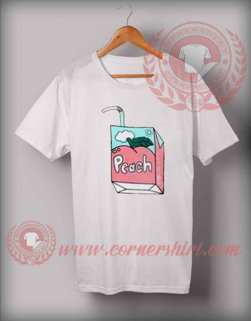 Peach Soft Drink Box T Shirt