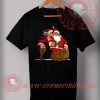 Santa Claus Kiss T shirt