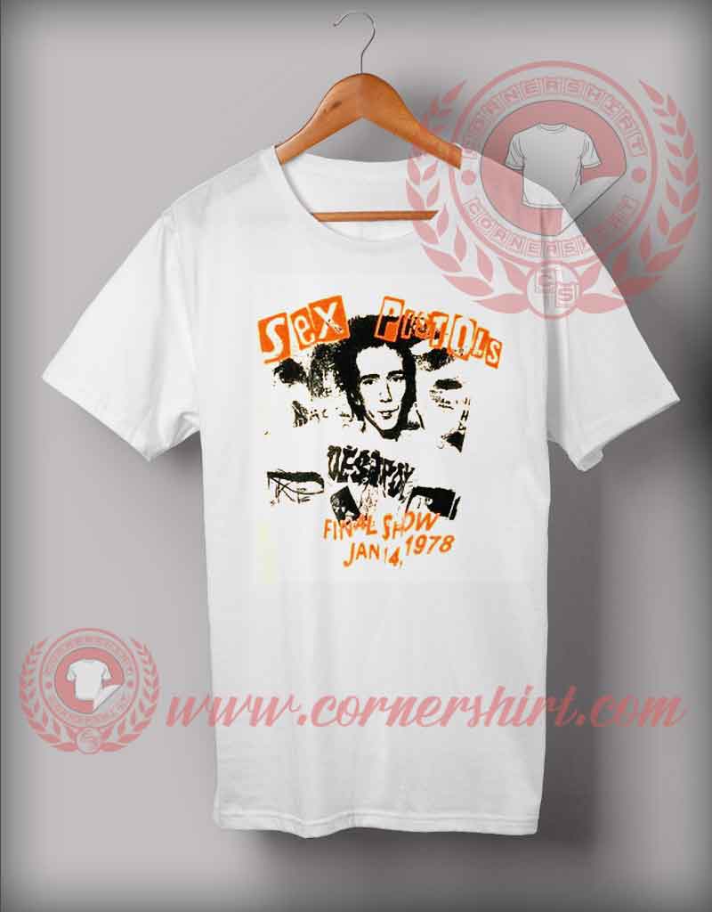 Sex Pistols Final Show T shirt