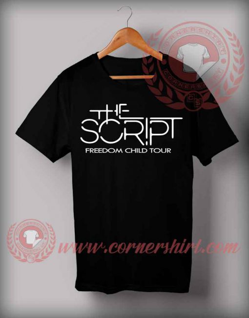 The Script Freedom Child Tour T shirt
