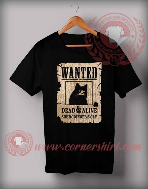 Wanted Dead And Alive Halloween Costume T Shirt