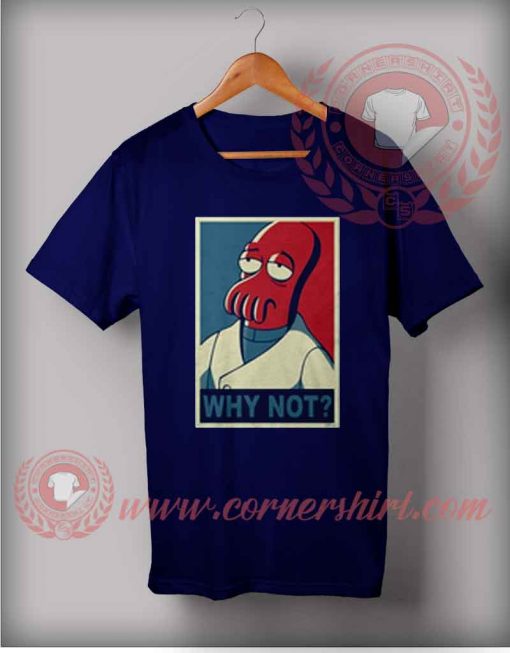 Why Not Navy T shirt