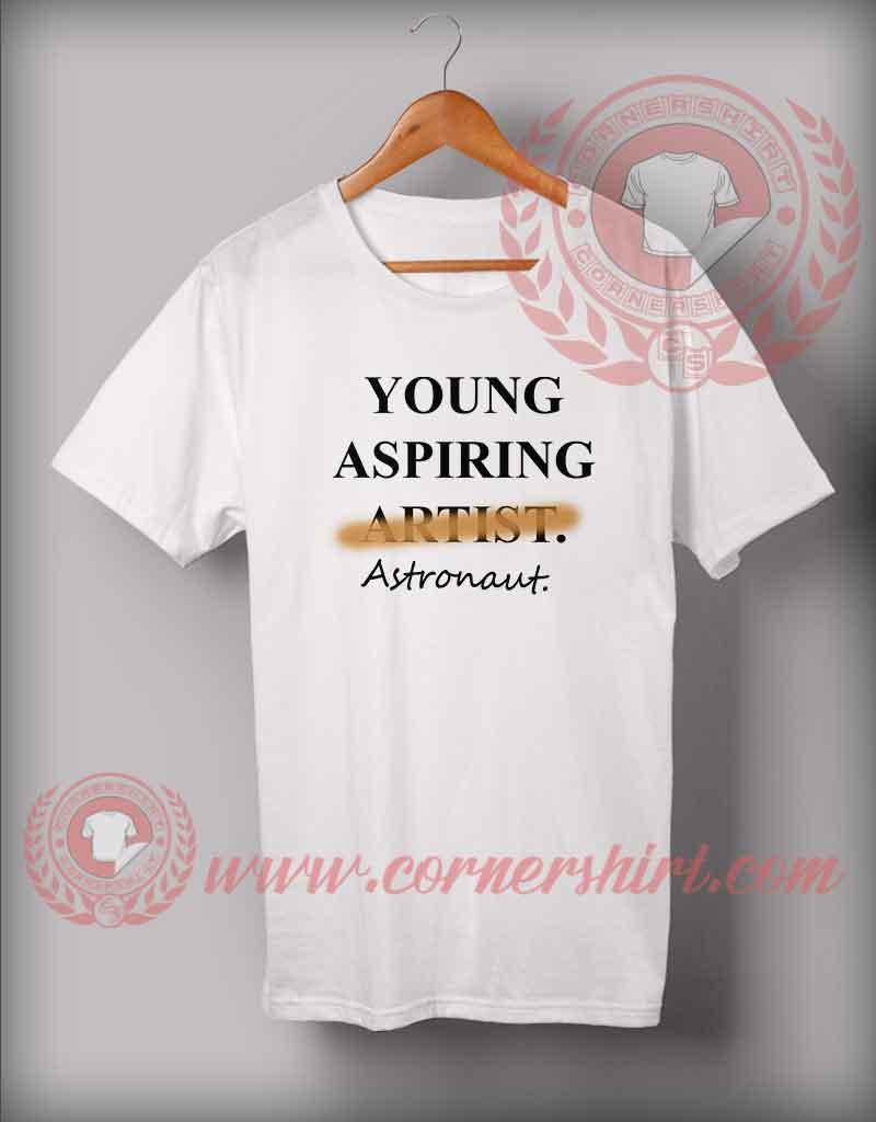 Young Aspiring Astronaut T shirt