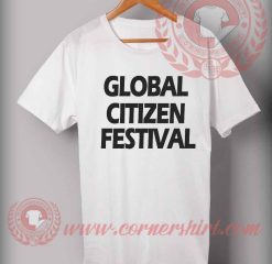 Global Citizen Festival T shirt