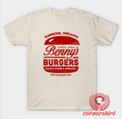Benny's Burgers Hawkins Indiana T-Shirt