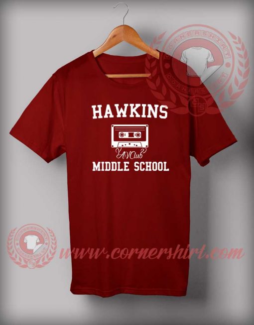 Hawkins Middle School Stranger Things T Shirt