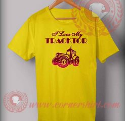 I Love My Tractor T shirt