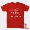 Merry Christmas Light Custom Design T Shirts