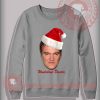 Quentin Tarantino Santa Claus Christmas Sweatshirt