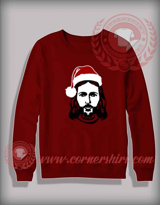 Jesus Santa Claus Christmas Sweatshirt